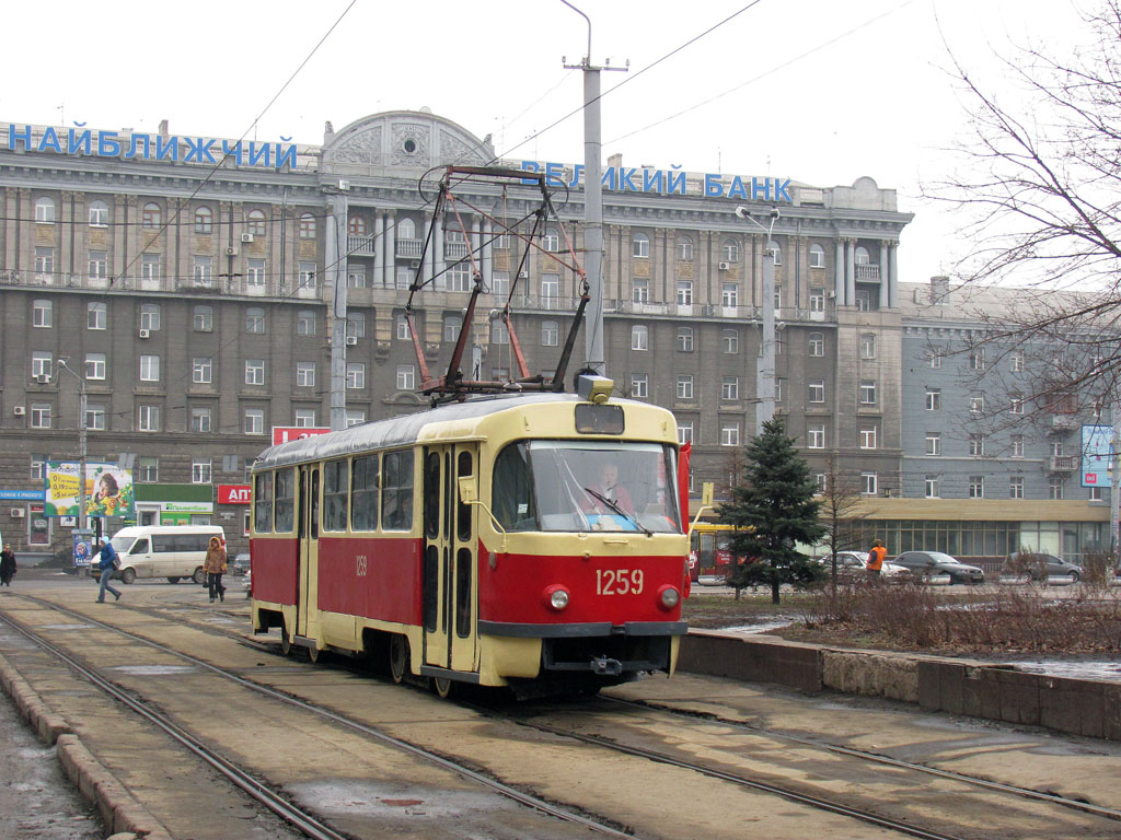 Днепр, Tatra T3SU № 1259