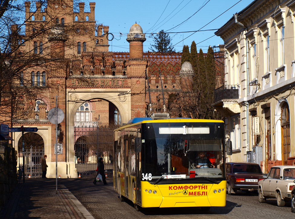 ჩერნივცი, LAZ E183D1 № 348