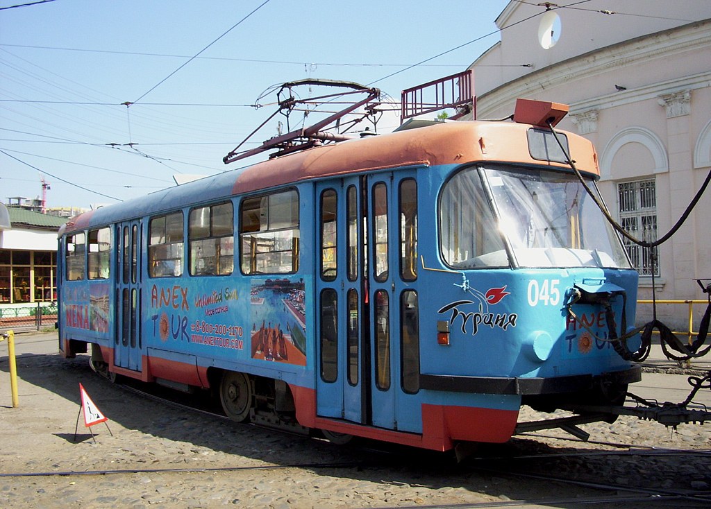 Краснодар, Tatra T3SU № 045