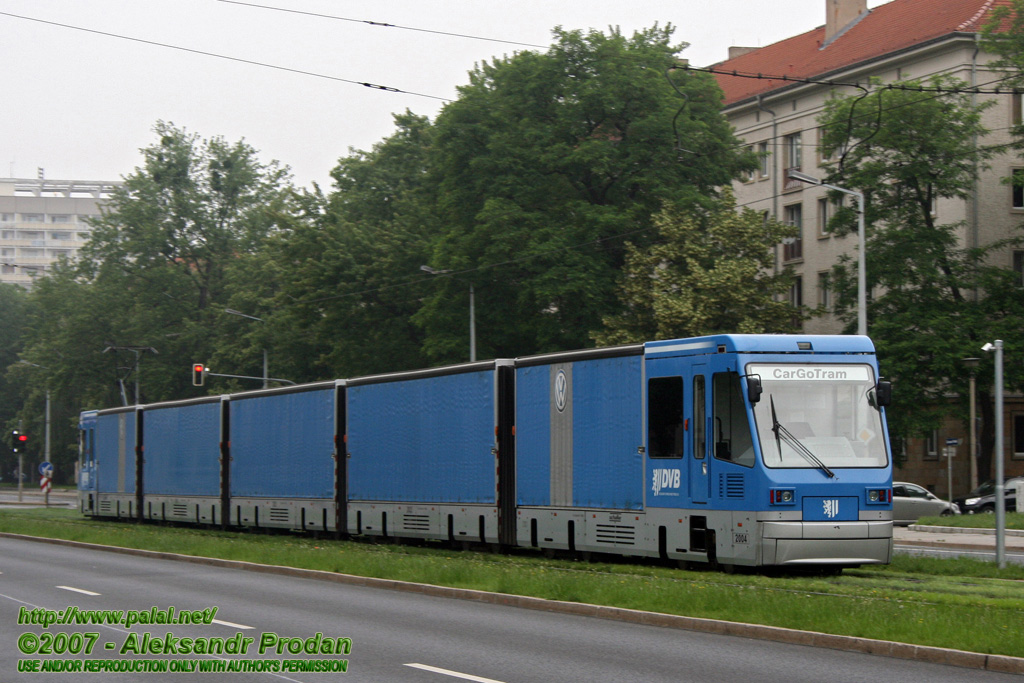 Дрезден, Schalker Eisenhütte CarGoTram № 2004; Дрезден — Грузовой трамвай «CarGoTram» (2001 — 2020)
