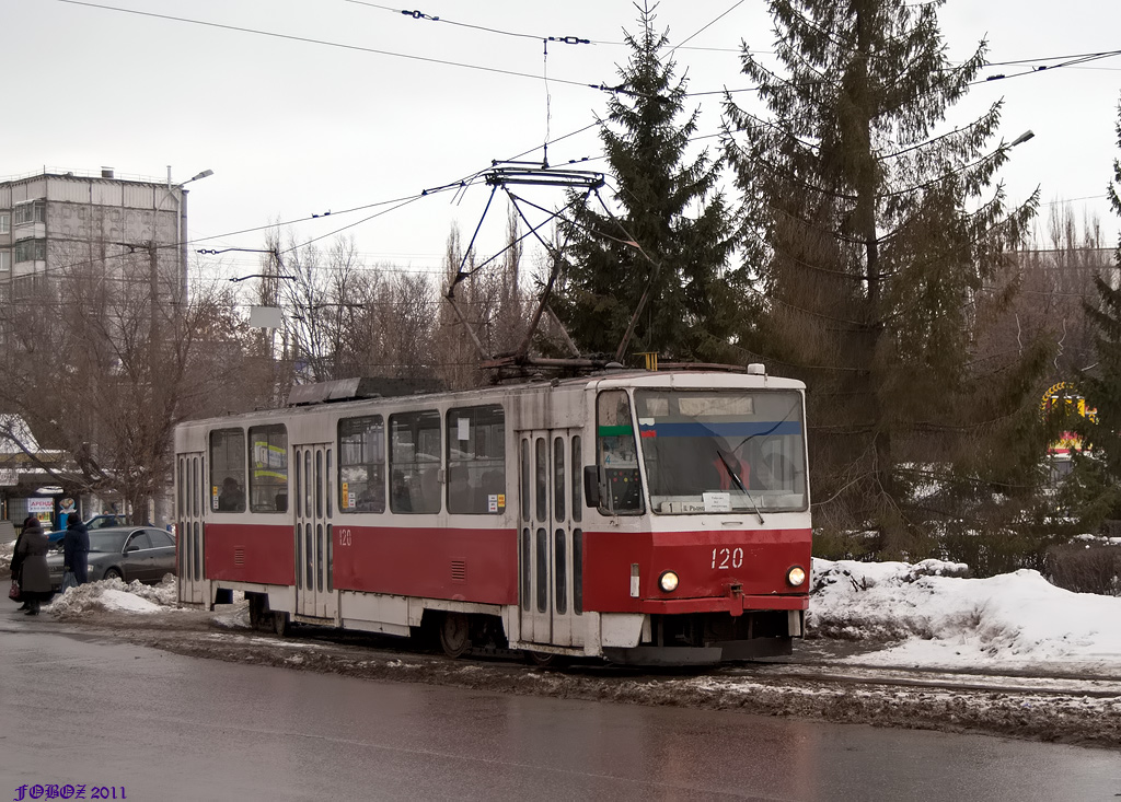 Липецк, Tatra T6B5SU № 120