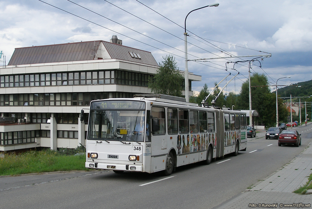Злин, Škoda 15Tr13/6M № 348