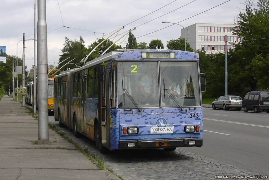 Злин, Škoda 15Tr08/6 № 343