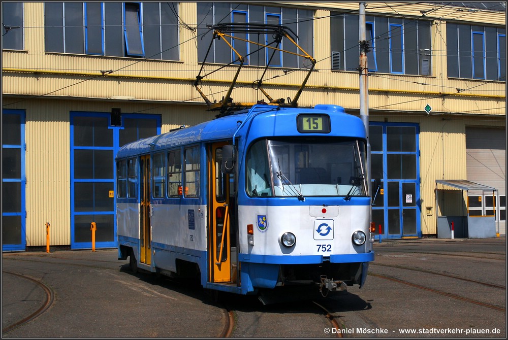 Острава, Tatra T3 № 752