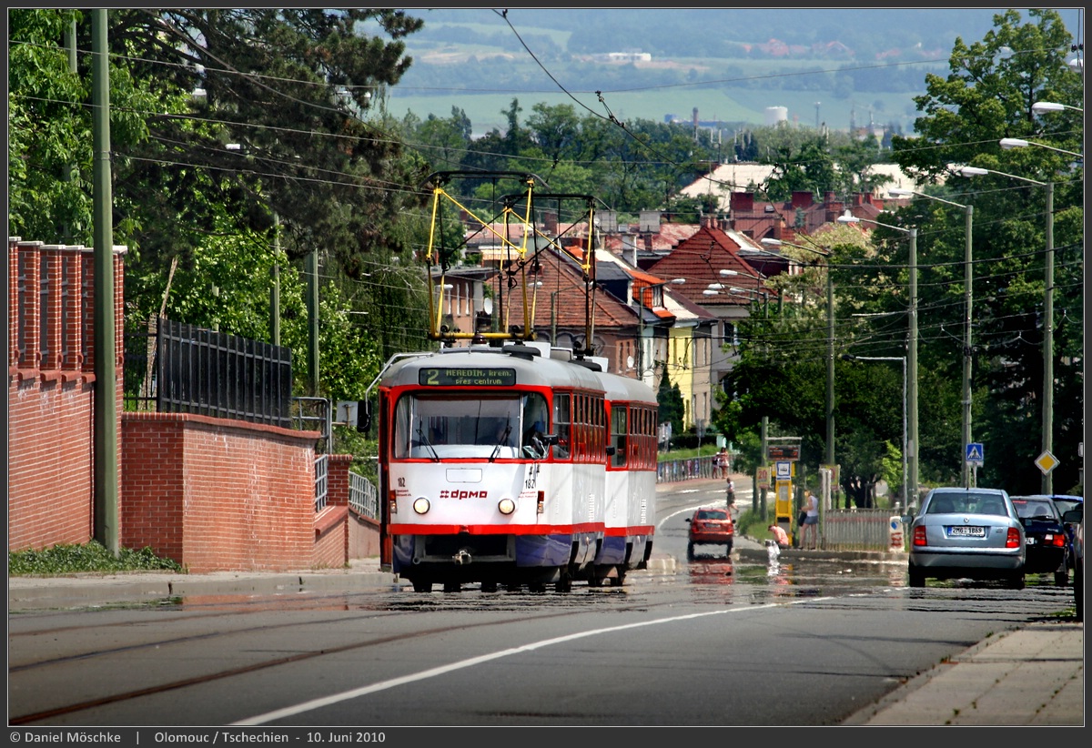 Оломоуц, Tatra T3R.P № 182