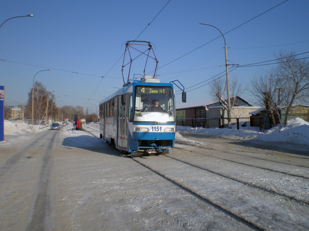 Барнаул, Tatra T3SU КВР Барнаул № 1151 Барнаул, Tatra T3SU КВР Барнаул № 1151