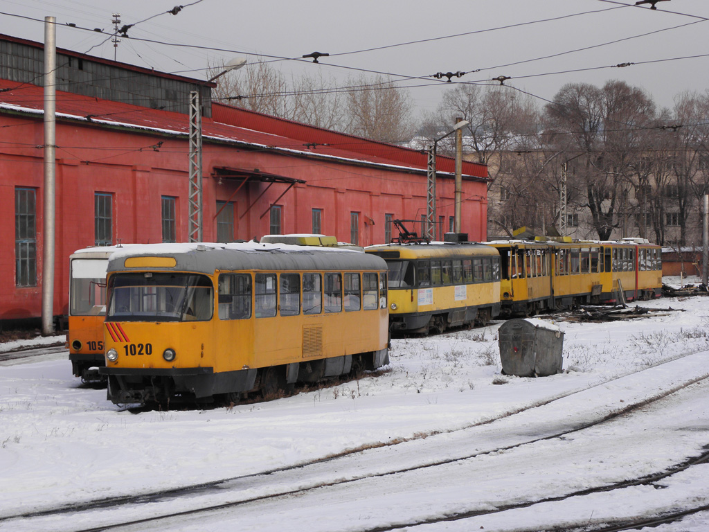 Алматы, Tatra T3D № 1020; Алматы — Трамвайное депо
