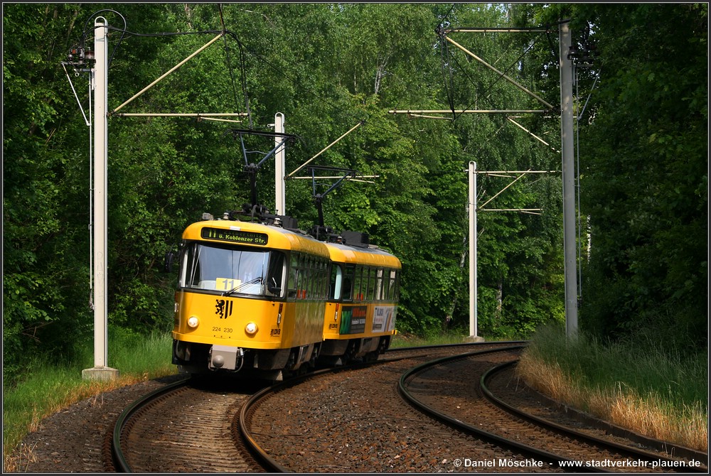 Dresden, Tatra T4D-MT № 224 230; Dresden — Official farewell of the Tatra trams (29.05.2010)