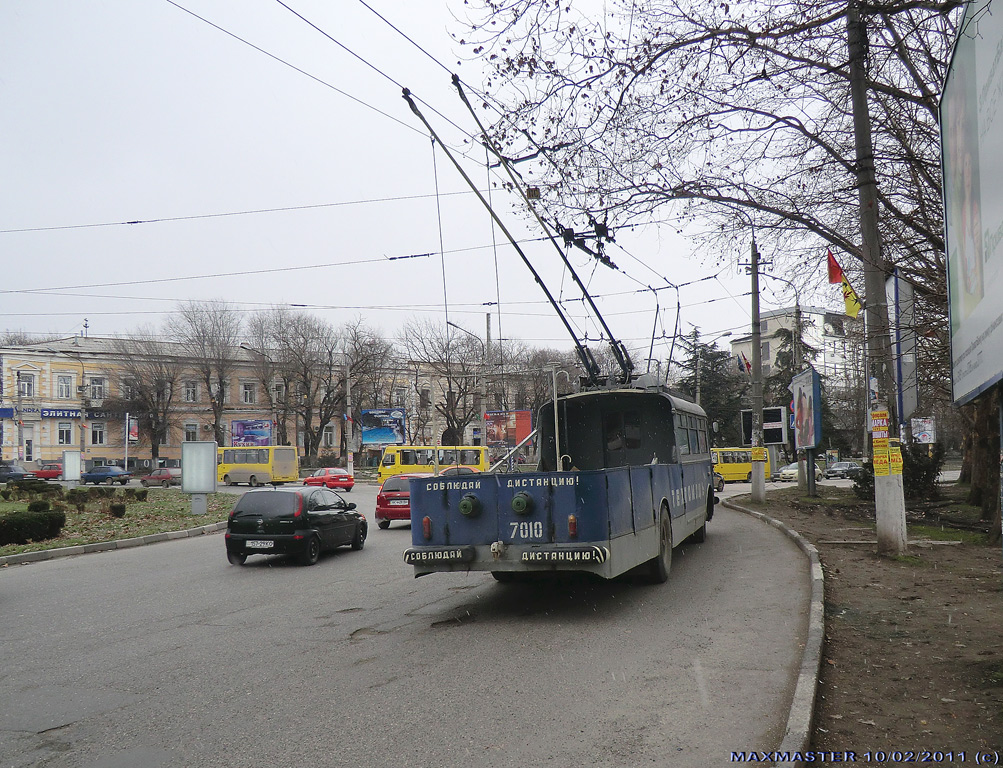 Крымский троллейбус, Škoda 9Tr12 № 7010