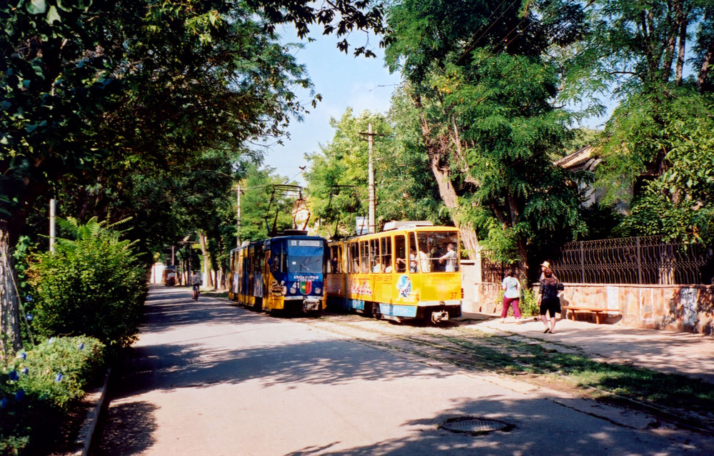 Евпатория, Tatra KT4SU № 41; Евпатория, Tatra KT4SU № 37