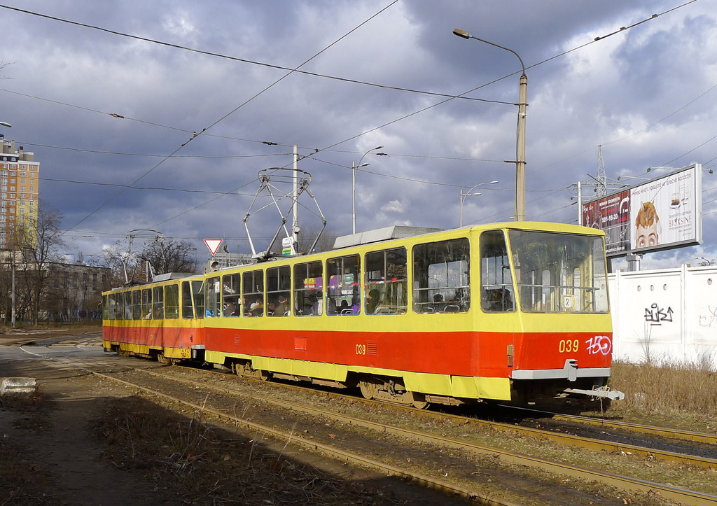 Киев, Tatra T6B5SU № 039