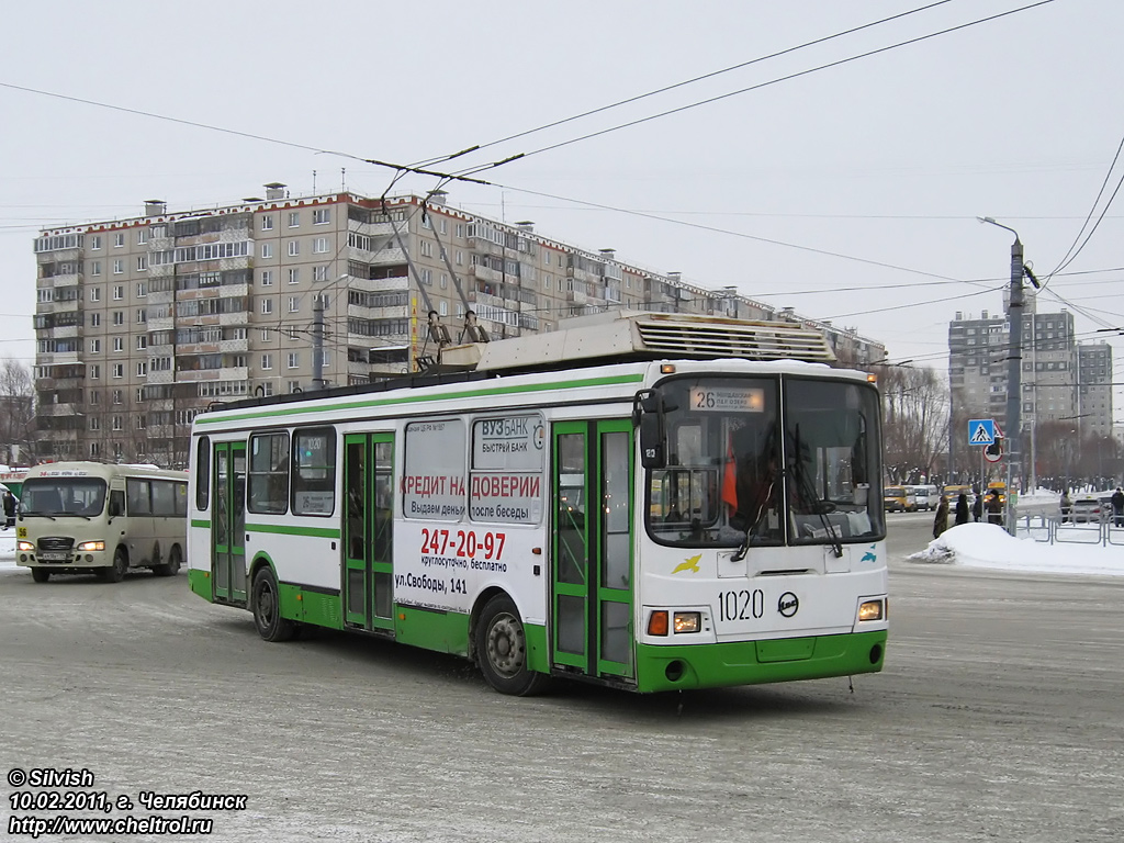 Chelyabinsk, LiAZ-5280 (VZTM) nr. 1020