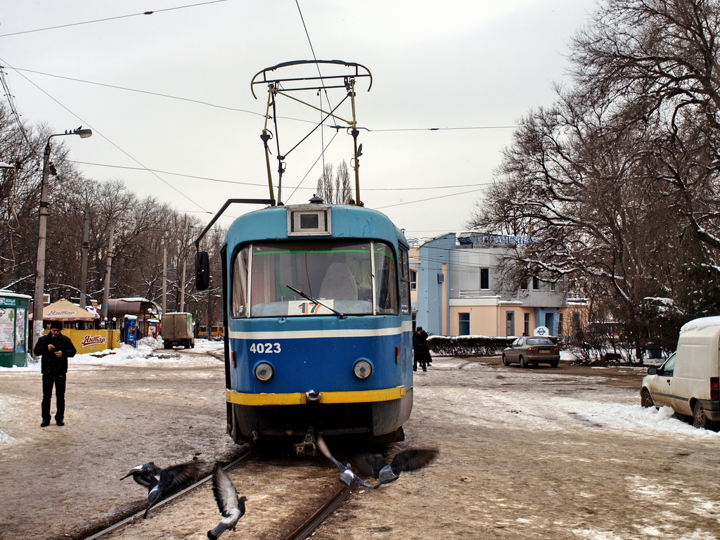 Одесса, Tatra T3R.P № 4023