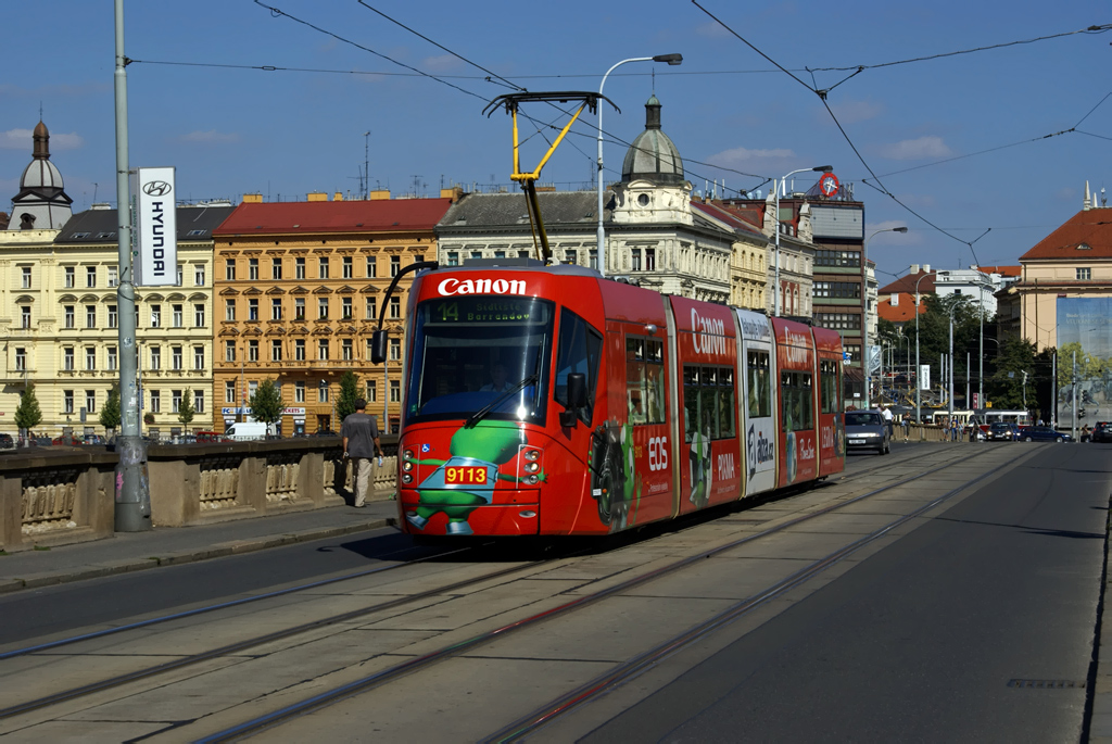 Прага, Škoda 14T Elektra № 9113