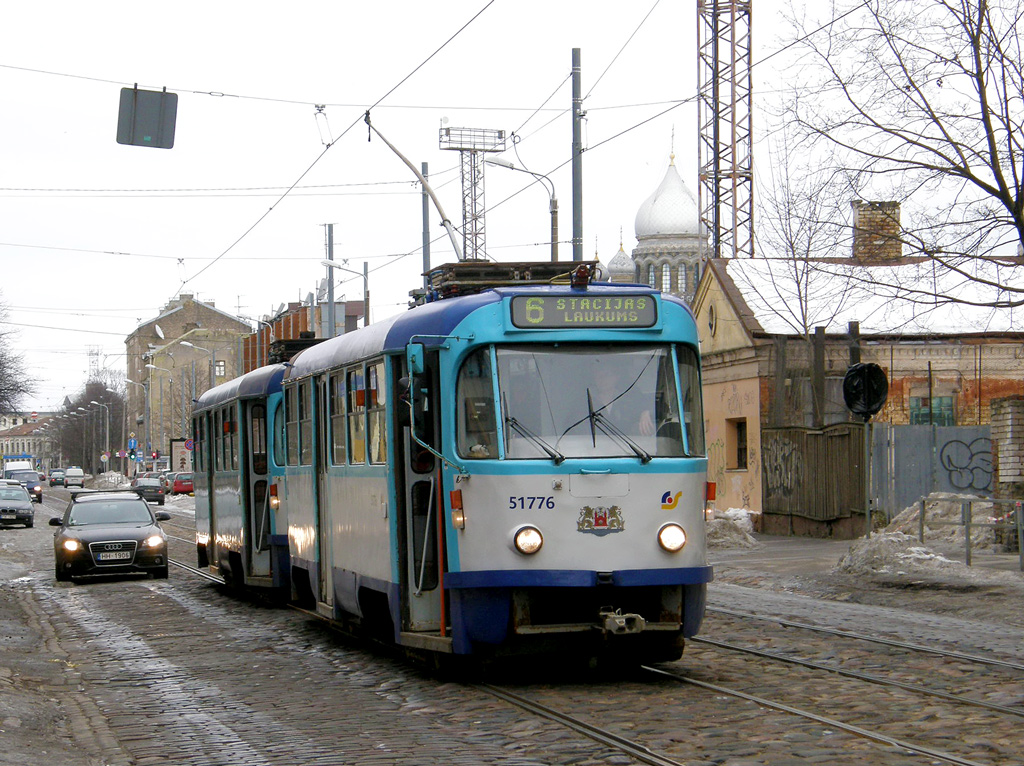Рига, Tatra T3A № 51776
