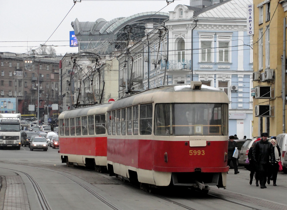 Киев, Tatra T3SU № 5993