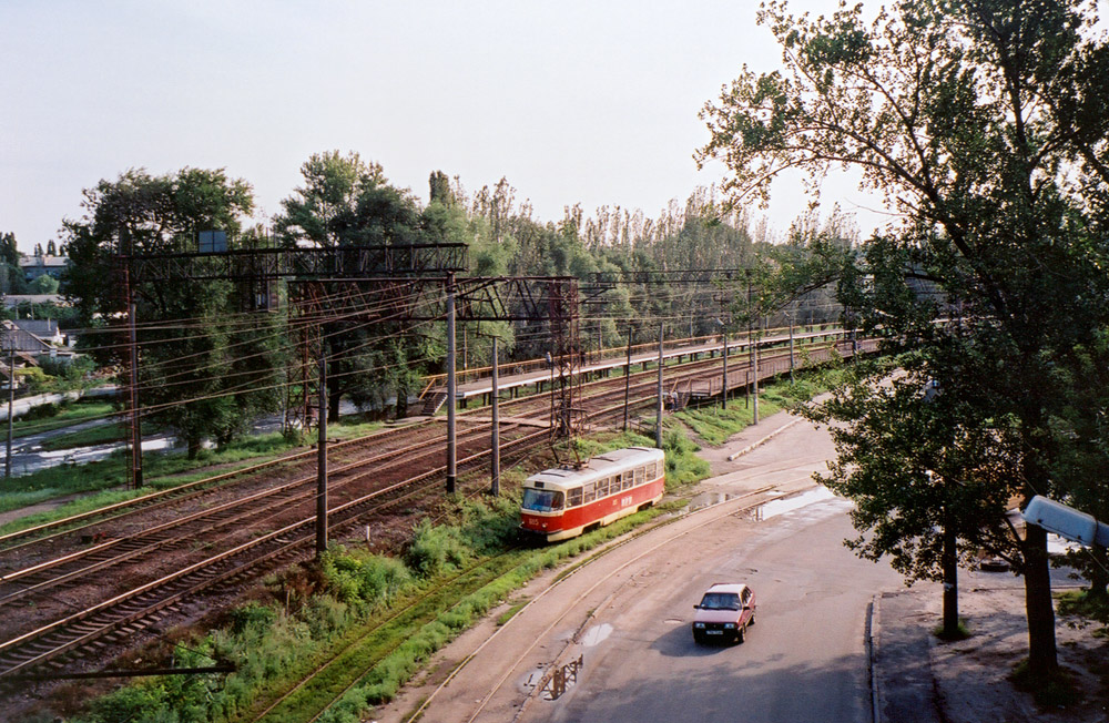 Днепр, Tatra T3SU № 1185; Днепр — Трамвайные сети — Левобережная часть