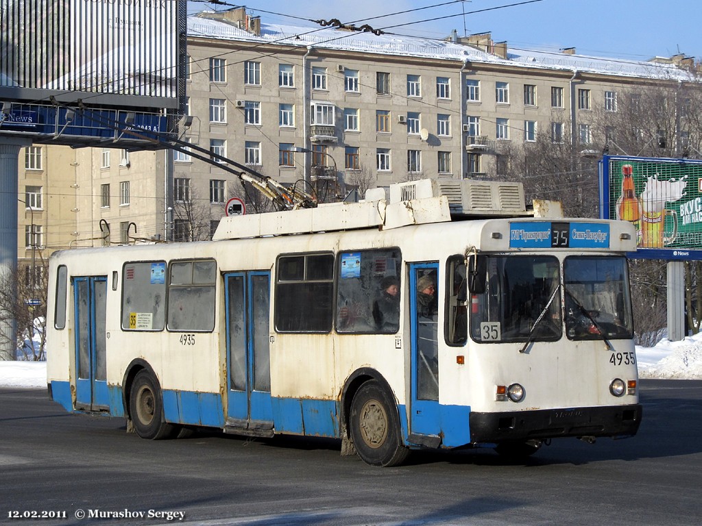 Санкт-Петербург, БТЗ-5276-04 № 4935