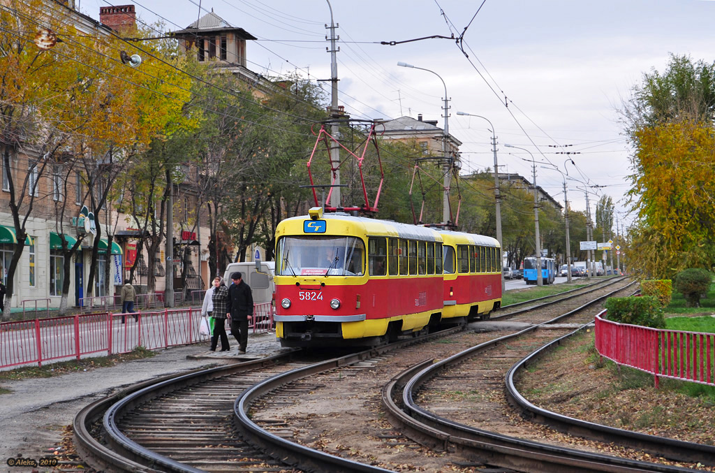 Волгоград, Tatra T3SU № 5824