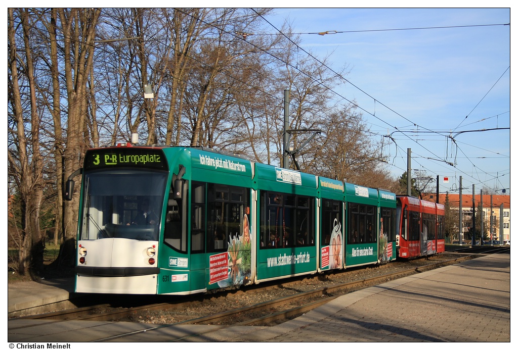 Эрфурт, Siemens Combino Advanced № 631