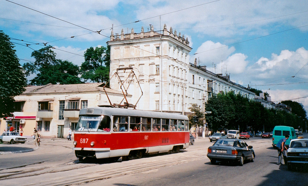 Каменское, Tatra T3SU № 687