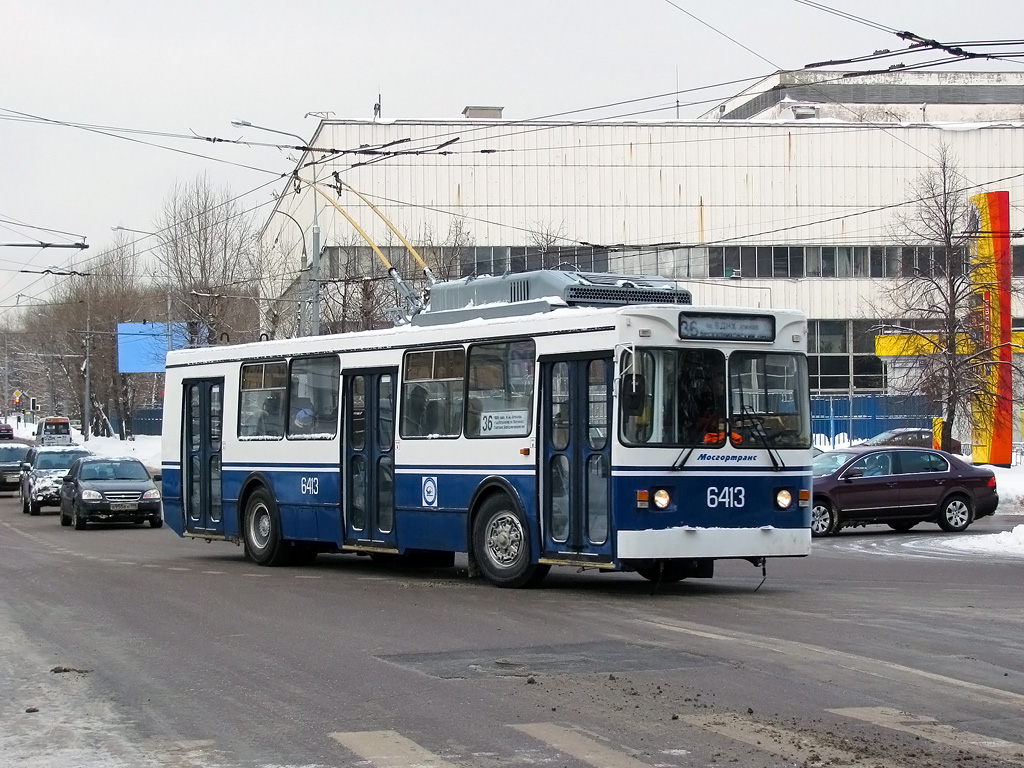 Москва, ЗиУ-682ГМ1 (с широкой передней дверью) № 6413