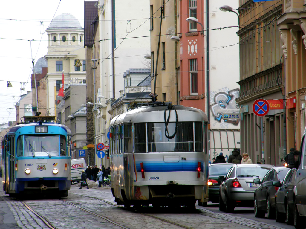 Рига, Tatra T3A № 30024