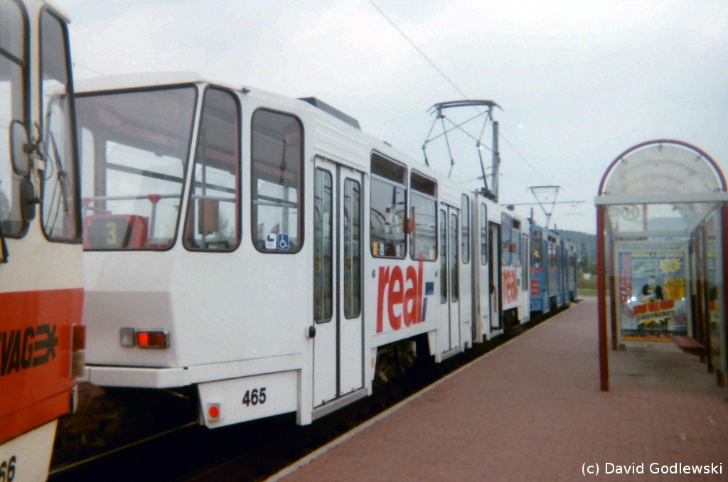 Эрфурт, Tatra KT4D № 465; Эрфурт — Тройники Tatra KT4D+KT4D+KT4D