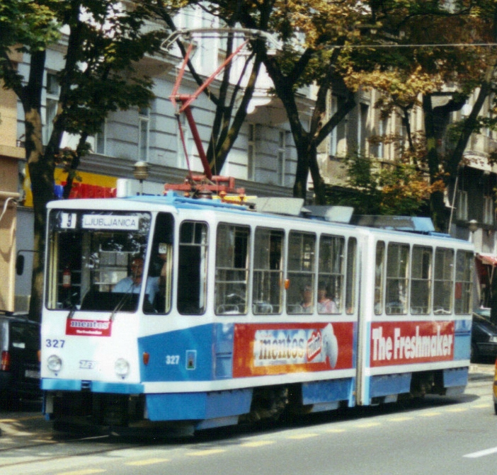 Zagrzeb, Tatra KT4YU Nr 327