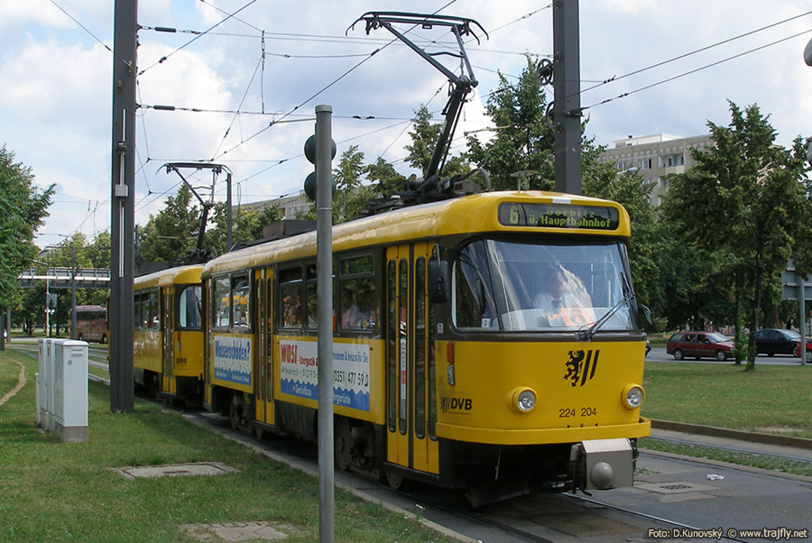 Дрезден, Tatra T4D-MT № 224 204