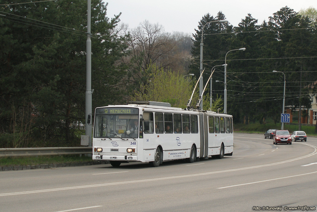 Злин, Škoda 15Tr13/6M № 348