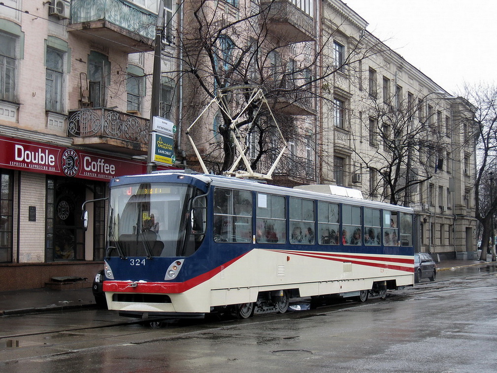 Киев, К1 № 324; Киев — Покатушки 12.02.2011 на вагонах К1 и К1М8