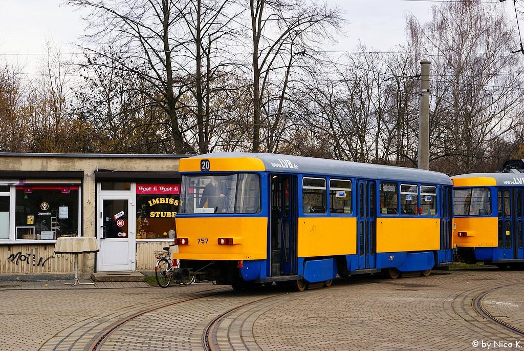 Лейпциг, Tatra B4D-M № 757