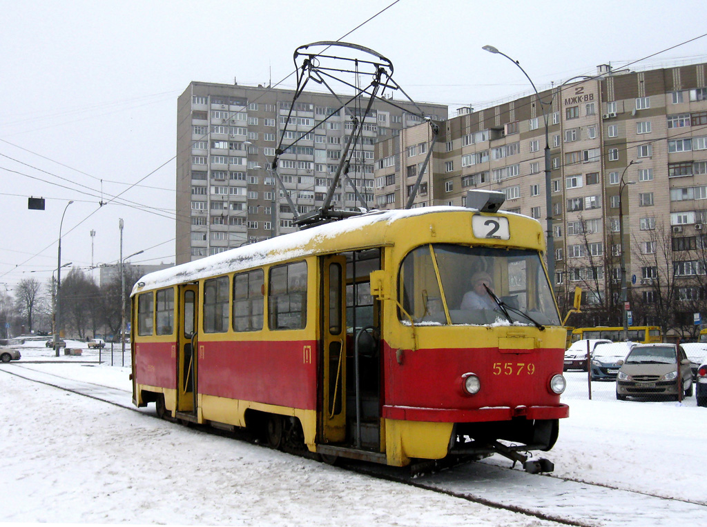 Киев, Tatra T3SU № 5579