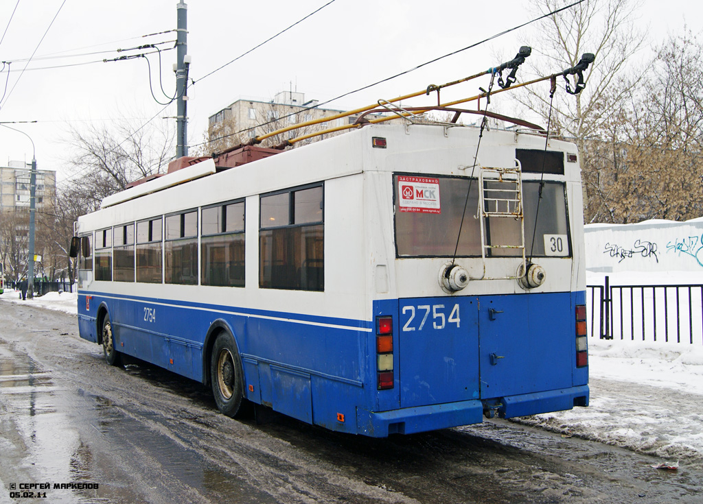 Москва, Тролза-5275.05 «Оптима» № 2754