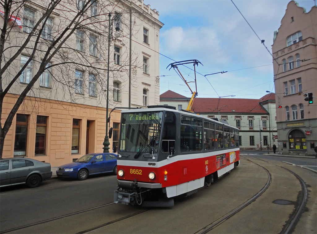 Прага, Tatra T6A5 № 8652