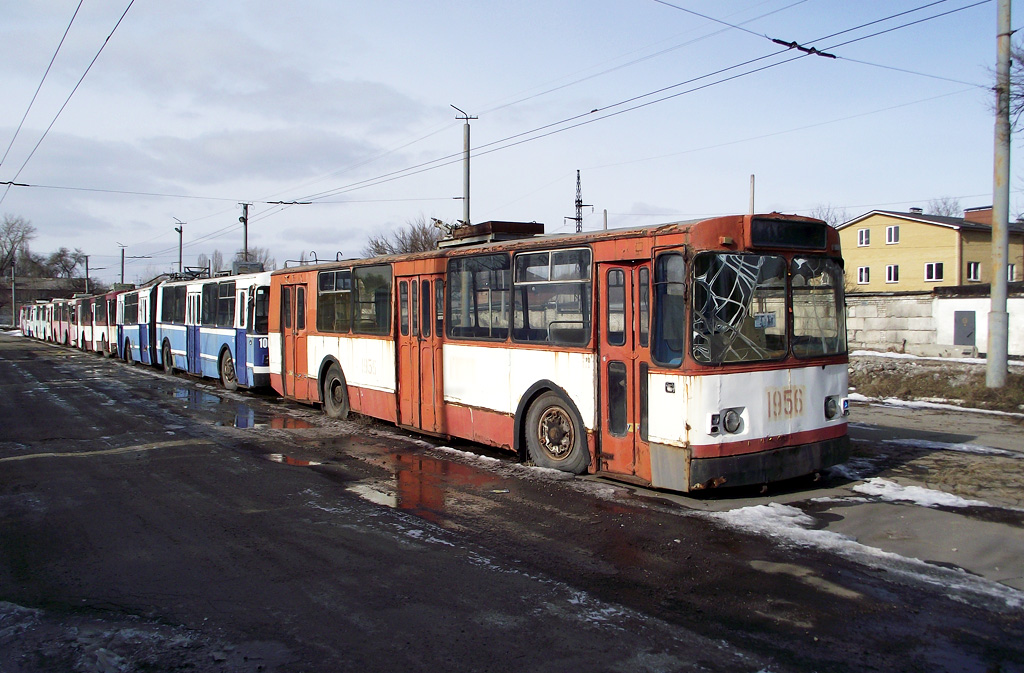 Днепр, ЗиУ-682В-012 [В0А] № 1956; Днепр — Территория троллейбусных депо