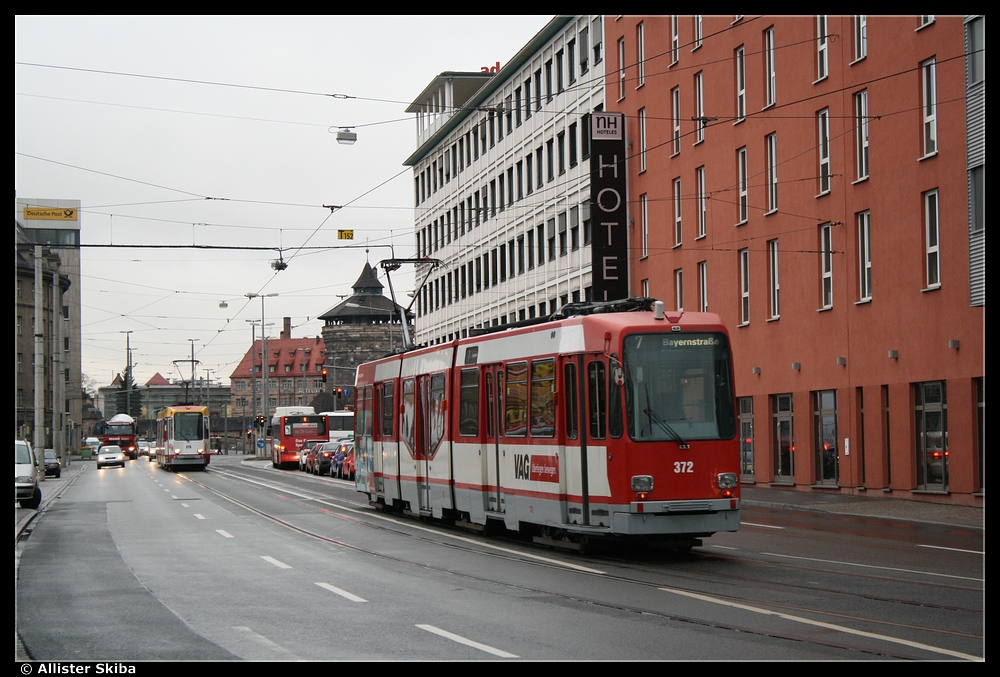 Нюрнберг, MAN/Duewag N8S-NF № 372