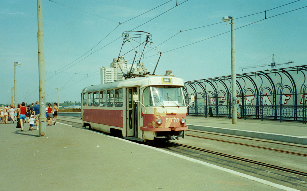 Киев, Tatra T3SU (двухдверная) № 5370