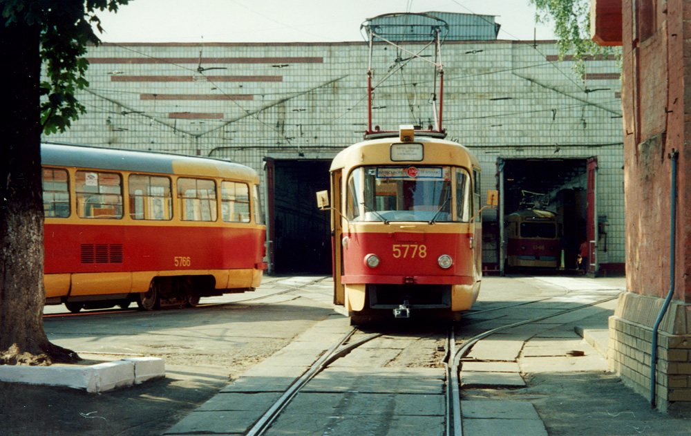 Киев, Tatra T3P № 5778; Киев, Tatra T3SU № 5766