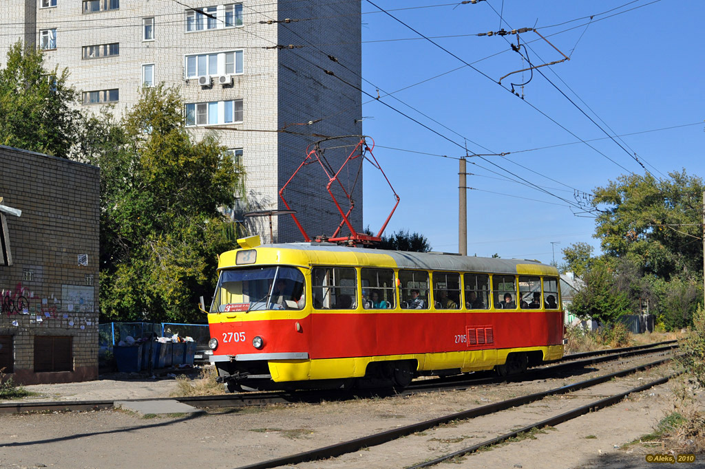 Volgograd, Tatra T3SU Nr. 2705