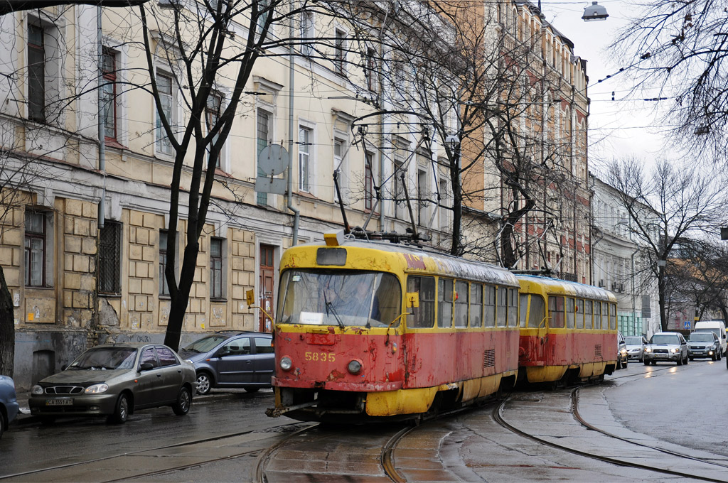 Киев, Tatra T3SU № 5835