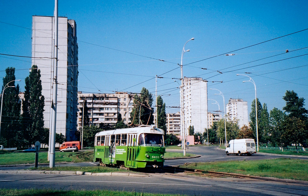 Киев, Tatra T3SU № 5833