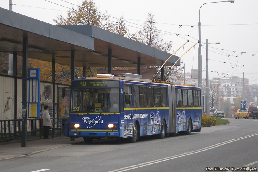 Злин, Škoda 15Tr13/6M № 355
