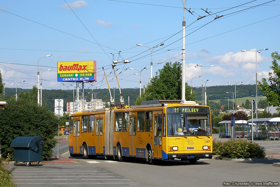 Злин, Škoda 15Tr13/6M № 349