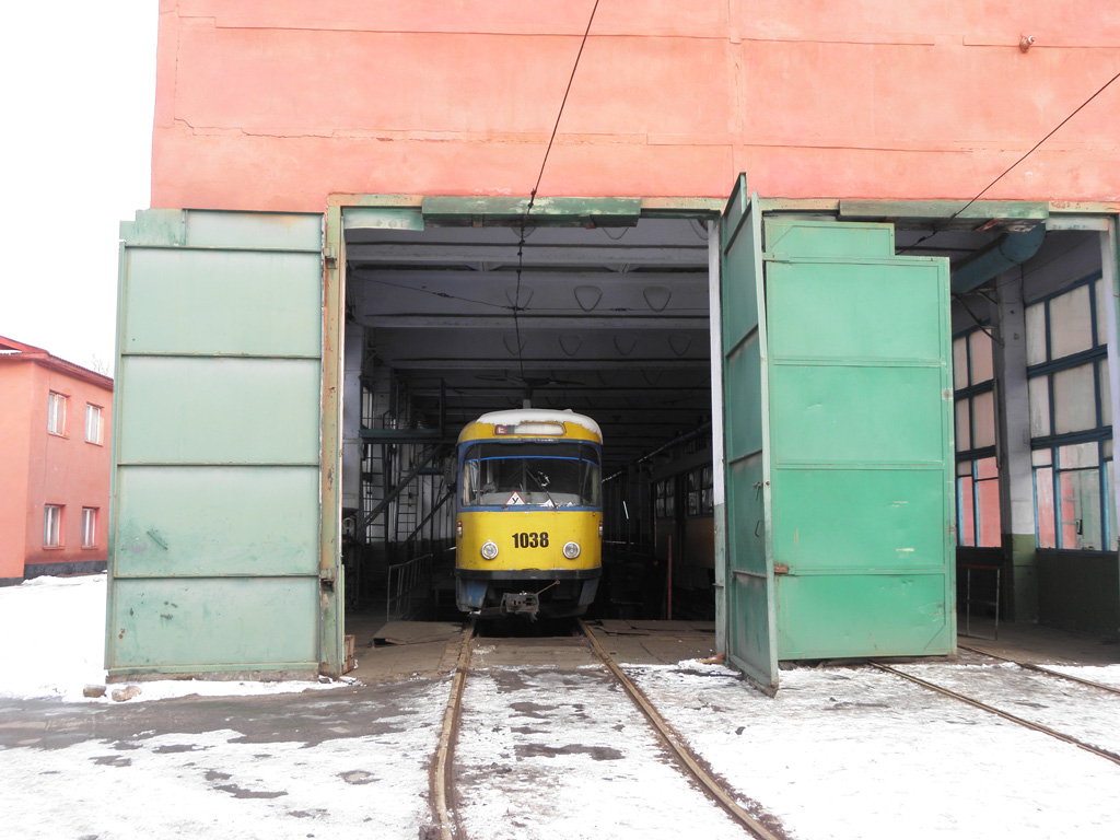 Алматы, Tatra T4D № 1038