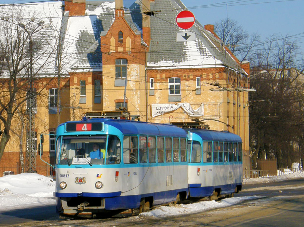Рига, Tatra T3A № 50813