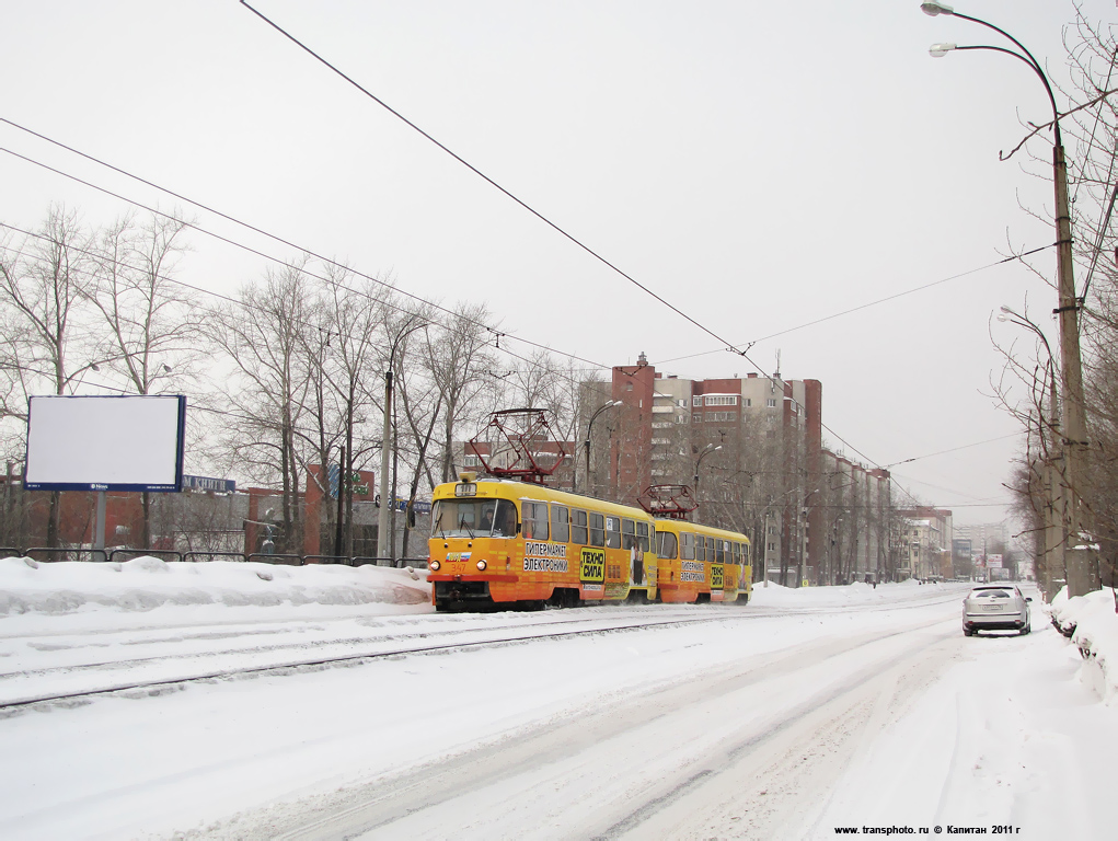 Екатеринбург, Tatra T3SU № 347