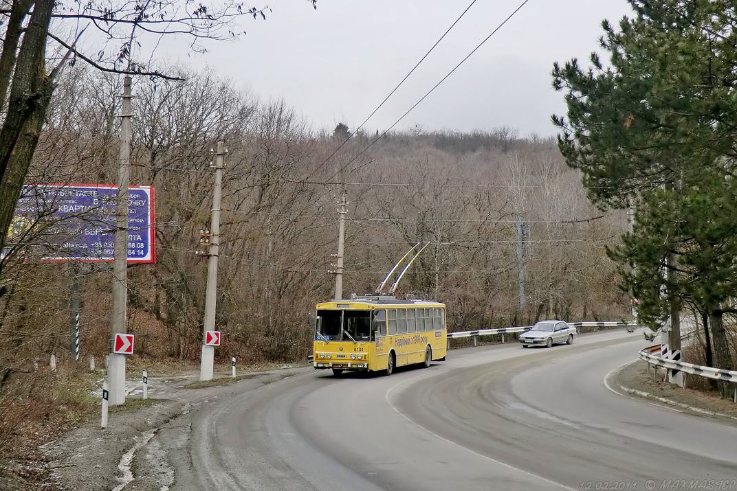Крымский троллейбус, Škoda 14Tr89/6 № 8101