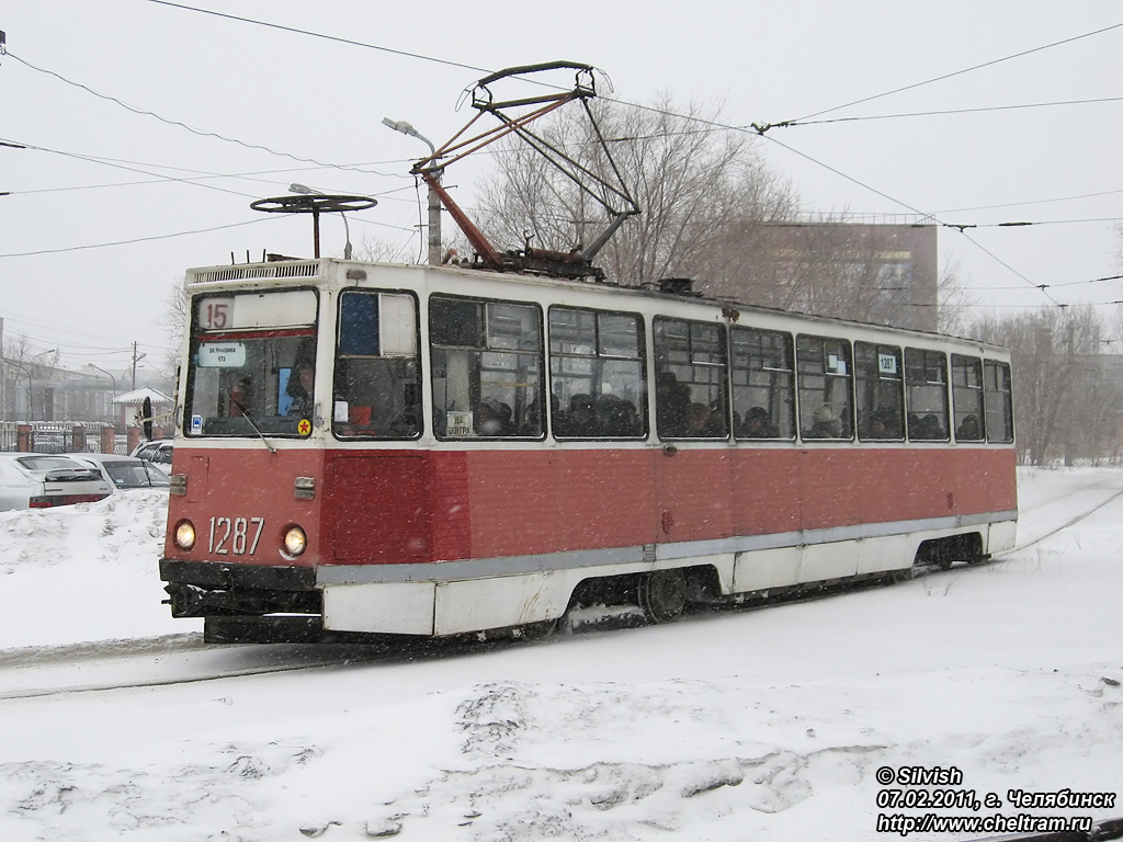 Челябинск, 71-605 (КТМ-5М3) № 1287